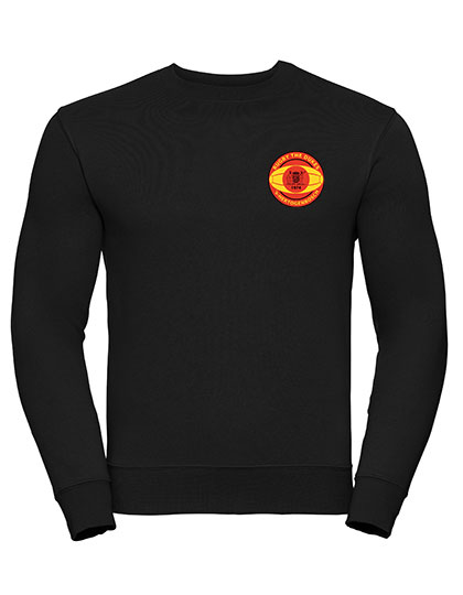 Heavy-sweater-men-black-geborduurd-dukes-logo-