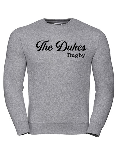 Heavy-sweater-men-grey-mesh-the-dukes-rugby-zwart